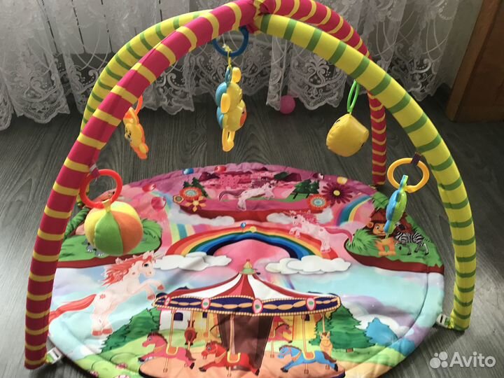 Детский игровой коврик складной