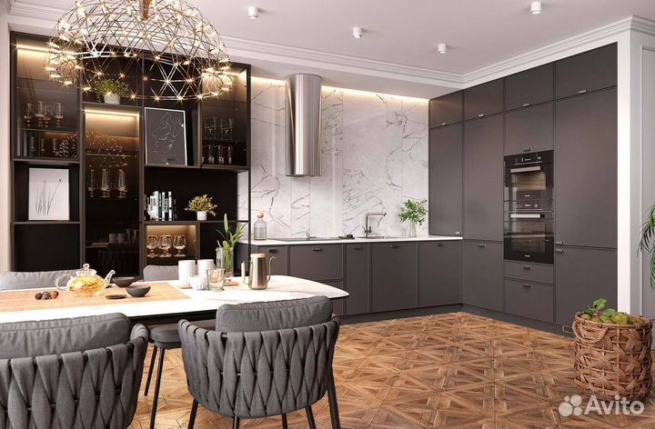 Кухонный гарнитур угловой на заказ