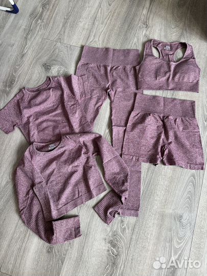 Одежда для йоги и спорта, 5 предметов, новое