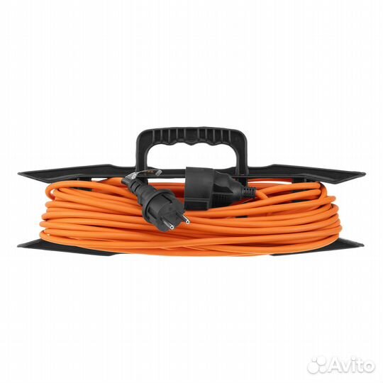 Удлинитель силовой Denzel пвс 20м 1 розетка 2x1 мм