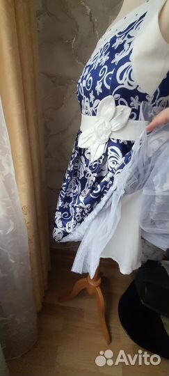 Платье нарядное р.132-152см.на выпускной