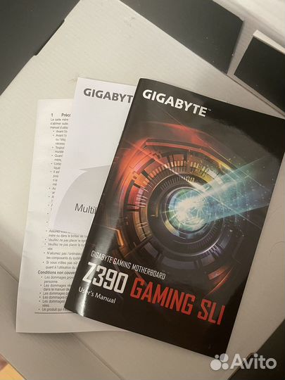 Материнская плата gigabyte z390 gaming sli