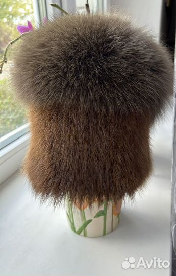 Шапка норковая женская