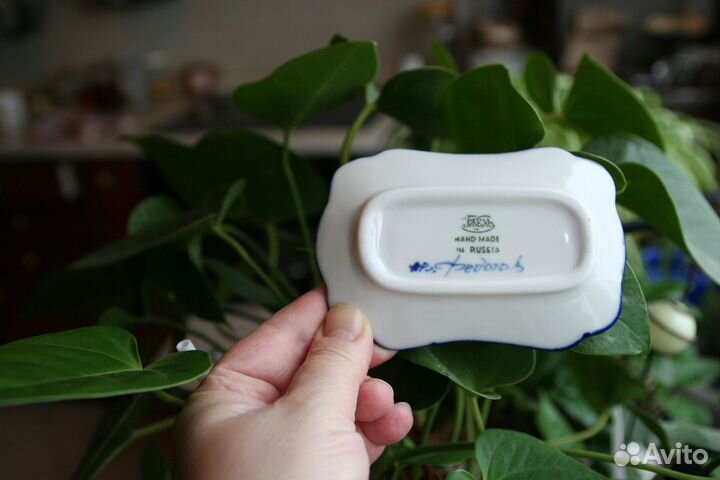 Набор для чая или кофе. Разная гжель