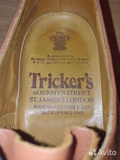 Ботинки броги Tricker's Англия