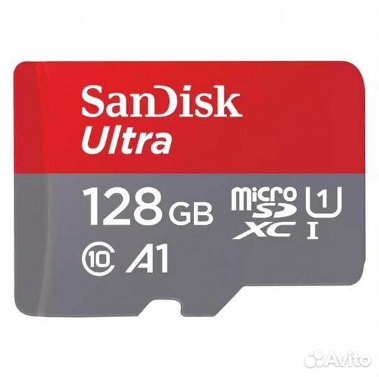 Карта памяти MicroSD sandisk 128GB