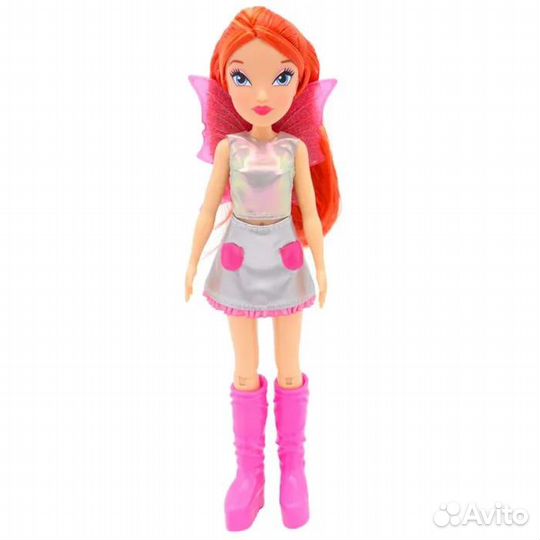 Шарнирная кукла Winx Club Космическая Блум с крыль