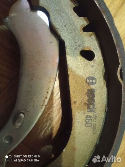 Колодки ручника для мазда 3 форд фокус 2