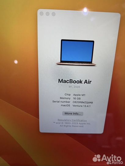 Apple MacBook Air 13 m1