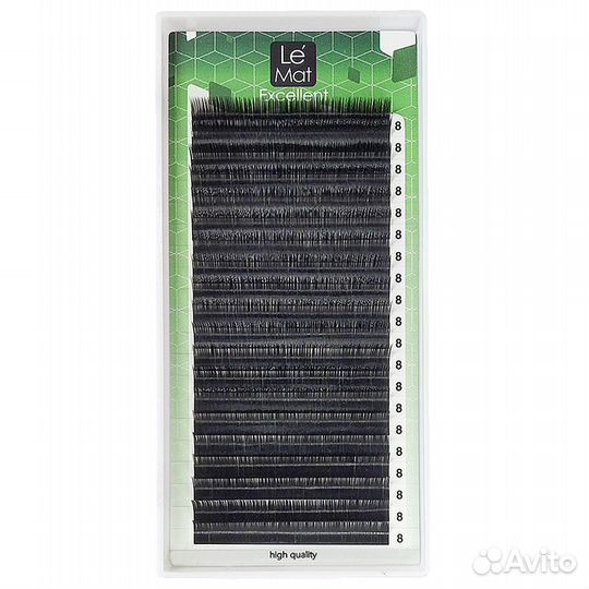 Ресницы для наращивания 20 линий от LeMat