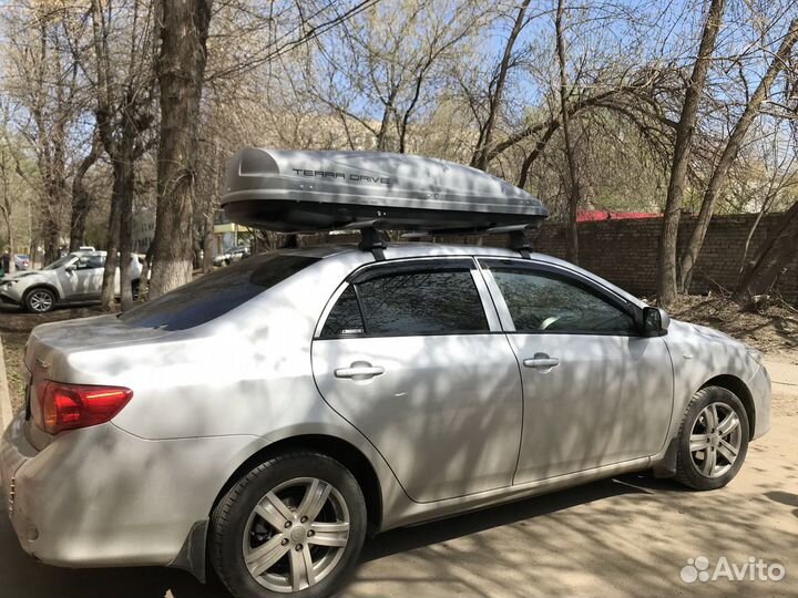 Автобокс на крышу Toyota Corolla (Terra Drive 480)