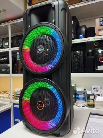 Большая Портативная Колонка CH-8829 80watt Новая