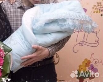 Конверт на выписку для мальчика весна осень, зима