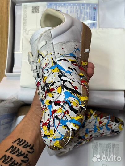 Кеды Maison Margiela Replica Paint