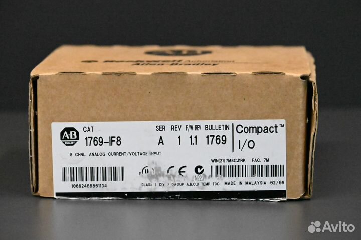 Allen-Bradley 1769-IF8 ser. A новый, 1 шт