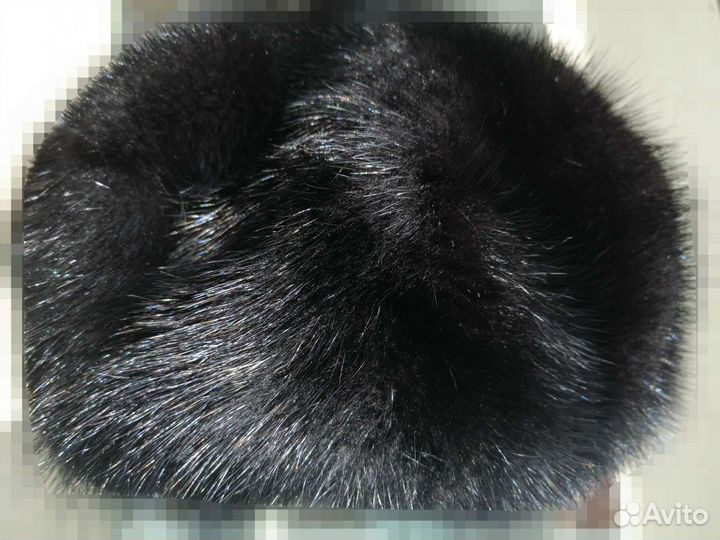 Зимняя кепка- новая шапка из норки, женская