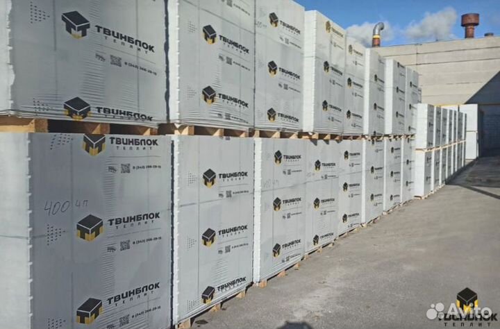 Газоблок теплит твинблок напрямую с завода