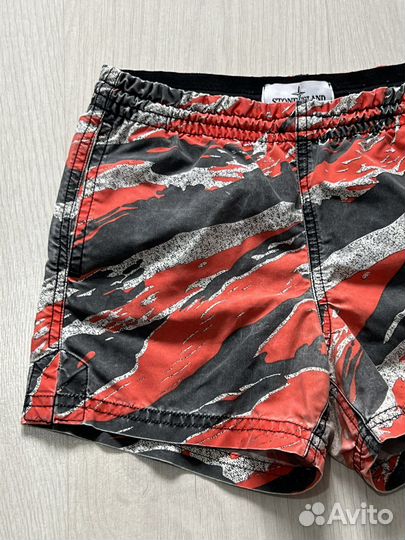 Stone Island camo шорты детские оригинал