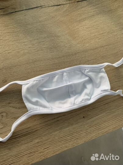 Маска двухслойная тканевая многоразовая