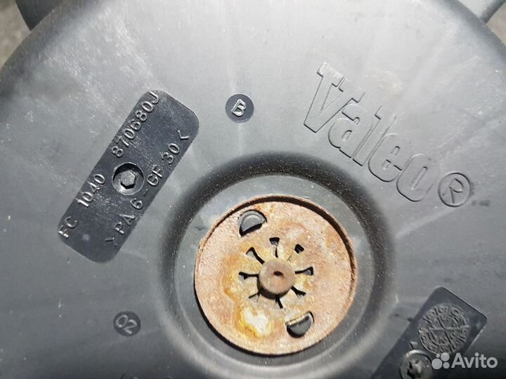 Вентилятор охлождения двигателя audi a4b7