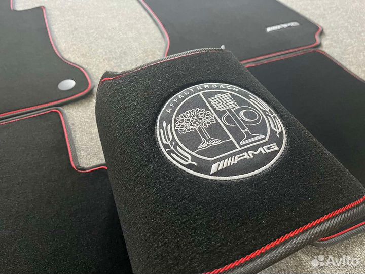 Ворсовые коврики для Mercedes-Benz W204