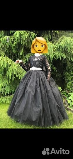 Вечернее платье в пол на девочку