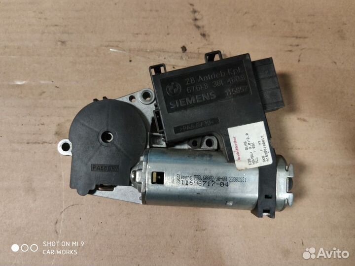 Моторчик люка бмв Е39 Е53