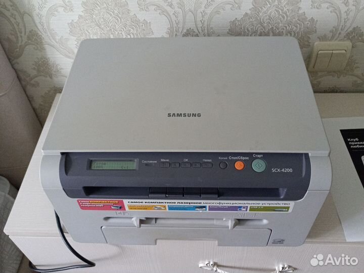 Принтер лазерный мфу samsung scx