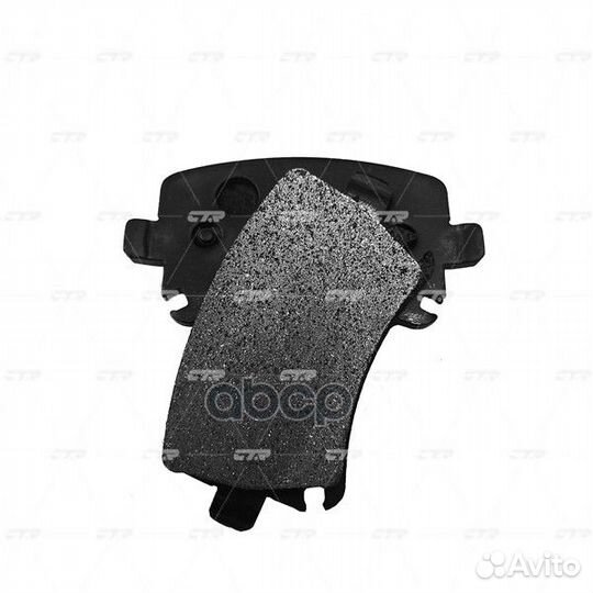 GK1235 колодки дисковые задние Audi A3 диск 16