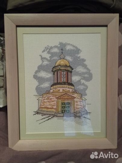 Картина вышитая крестом
