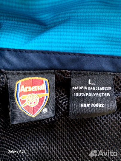 Куртка ветровка дождевик Arsenal