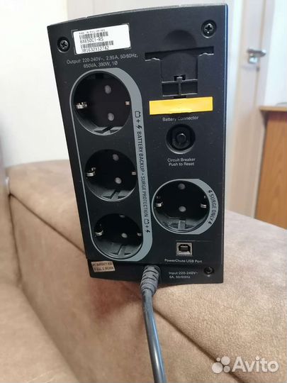 Ибп APC Back-Ups 650