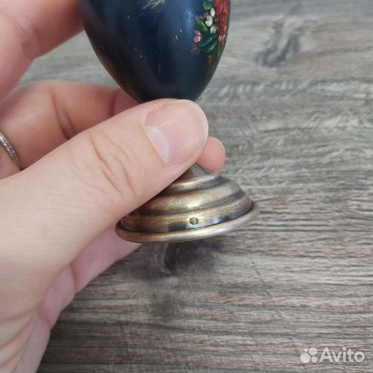 Рюмка серебро и роспись