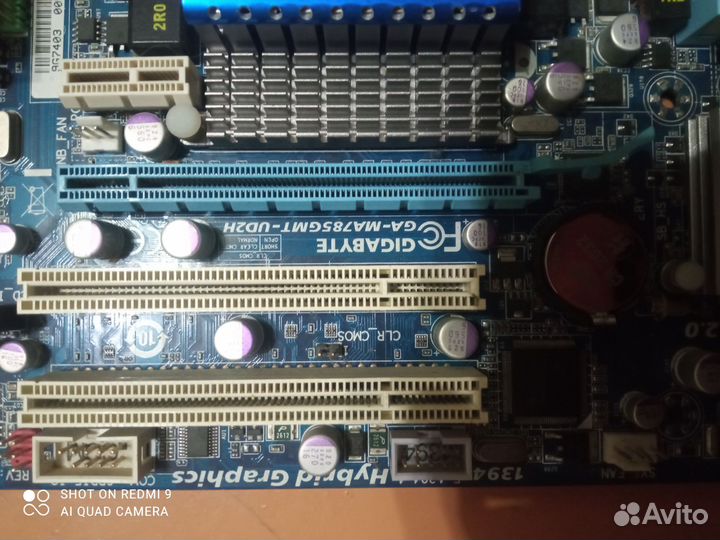Материнская плата am3, phenom 2 x6 1045t, 8 GB озу
