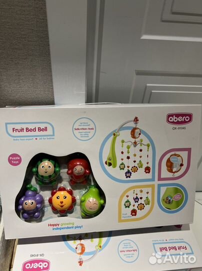 Новый мобиль Velb Co музыкальный в кроватку