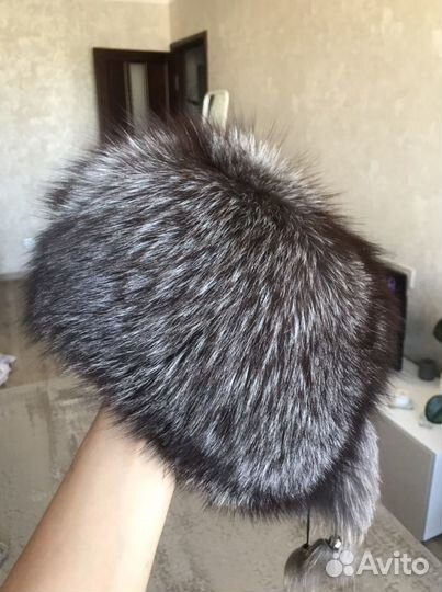 Шапка из чернобурки