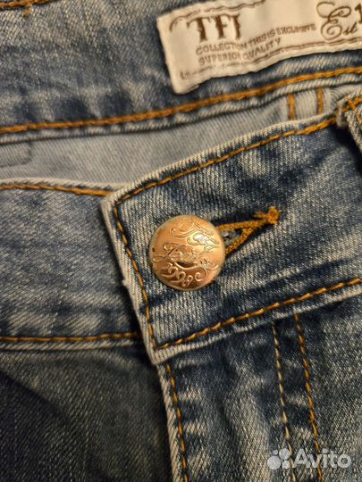 Джинсы на низкой посадке y2k