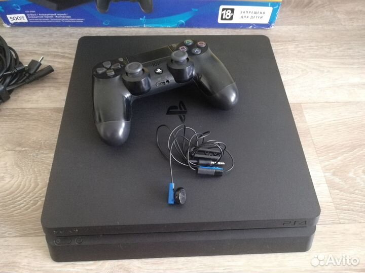 Игровая консоль PS4 Slim Sony 500Gb Black