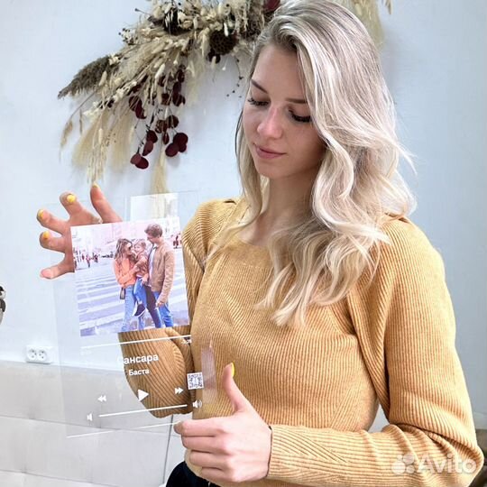 Витраж с фото / Подарок