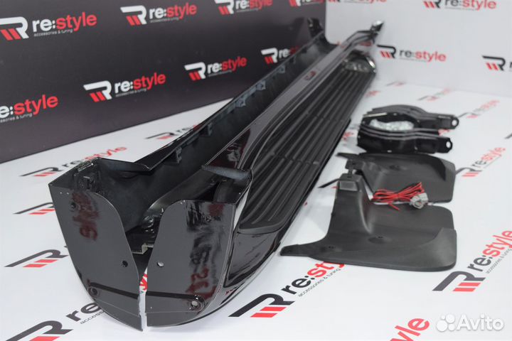 Подножки Lexus LX570 / Toyota Land Cruiser 200