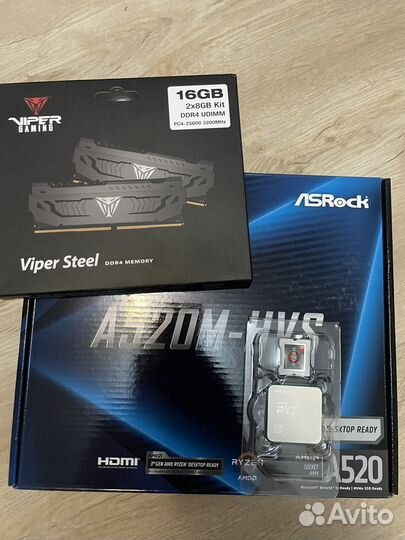 Комплект Ryzen 5
