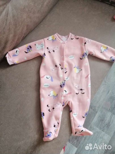 Флисовый комбинезон 74