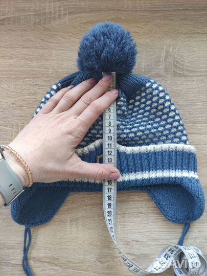 Детская зимняя шапка размер 48-50