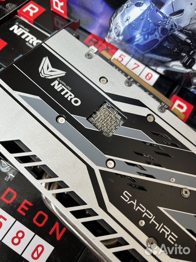 Продаю rx 580 8gb sapphire nitro+ 40 штук в наличи