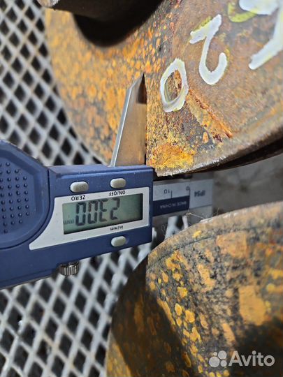 Диск тормозной передний Honda Accord CL7 K20A 2006