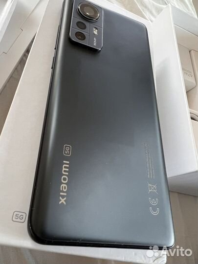 Xiaomi 12 крышка оригинал чёрный, фиолетовый