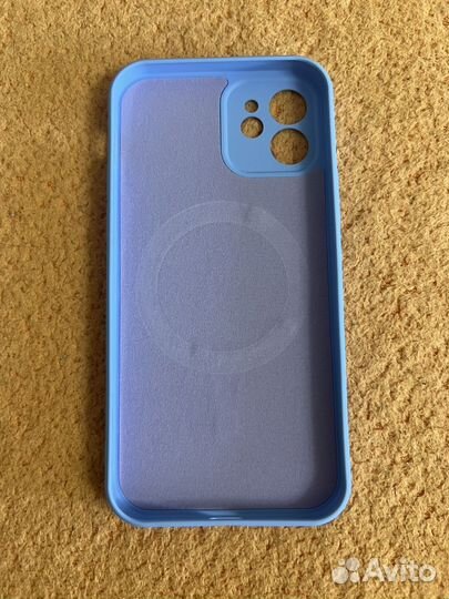 Новый чехол на iPhone 12 фиолетовый