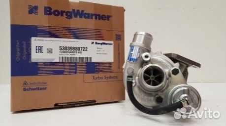 Турбокомпрессор BorgWarner 53039880722 новый
