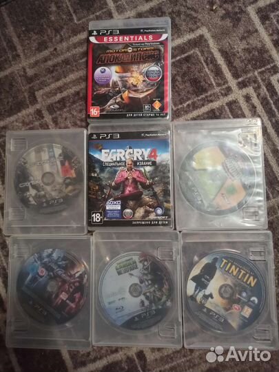 Диски на ps3