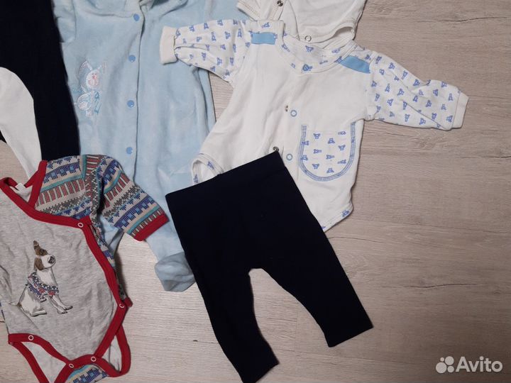 Пакет вещей детский 60 размер